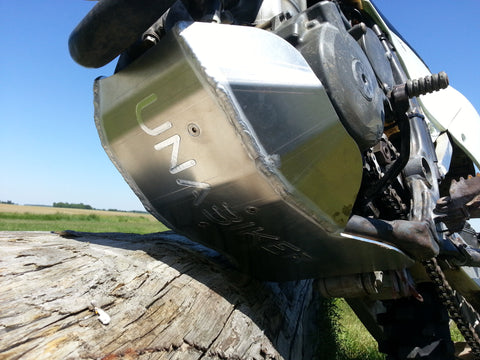 Unabiker Suzuki DRZ400 E/K/S/SM Radiator Guard and Skid plate combo