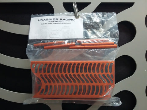 KTM 98-07 Orange 2 STROKE RADIATOR GUARDS