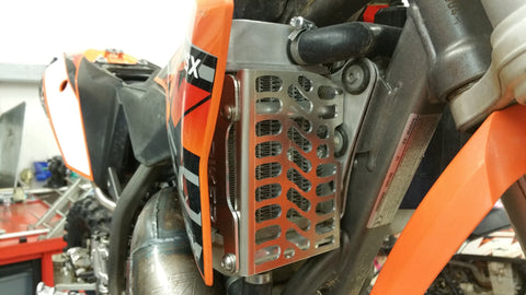 Unabiker 12-18 KTM 50 SX, SXS Radiator Guards